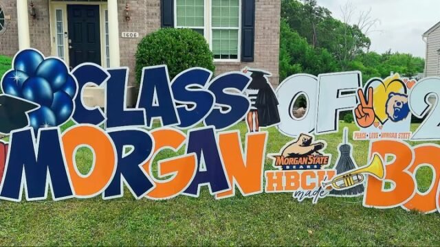 🎓 Morgan Bound! 💙🧡
Congratulations to this amazing Class of 2026 graduate as she begins an exciting new chapter at Morgan State University! Wishing you many blessings, unforgettable memories, and success every step of the way.
I’m not a Morgan alum, but my daughter is, so creating this sign made this celebration a little extra special. 💙🐻
Congratulations, and welcome to the Morgan family! 🎉
#MorganState #MorganBound #ClassOf2026 #CollegeBound #GraduationSeason signlady dmvyardcards yardcards maryland