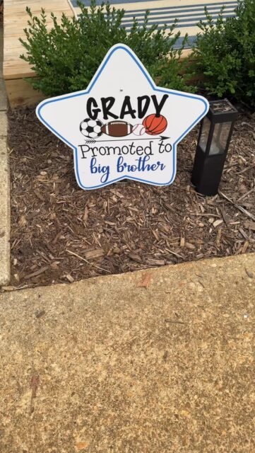 Welcome home, Baby Bode! 💙🍼 Big Brother Brady is officially on duty and ready for all the cuddles, smiles, and sweet new memories. Congratulations to this beautiful growing family! 🐣✨
#BabyBode #BigBrotherBrady #NewBabyWelcome #StorkSign #signlady dmvyardcards yardcards maryland